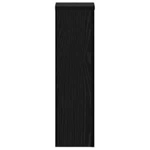 Stojan na rostliny 2 pcs Černý dub 17 x 17 x 60 cm - obrázek 6