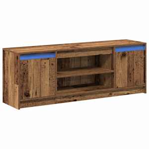 TV jednotky Hnědá 139,5 x 34 x 50 cm Kompozitní dřevo - obrázek 2
