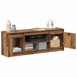TV jednotky Hnědá 139,5 x 34 x 50 cm Kompozitní dřevo - obrázek 3