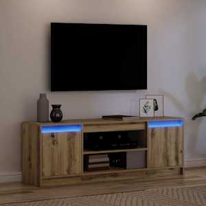 TV jednotky Hnědá 139,5 x 34 x 50 cm Kompozitní dřevo - obrázek 5