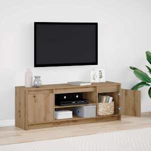 TV jednotky Hnědá 139,5 x 34 x 50 cm Kompozitní dřevo - obrázek 1
