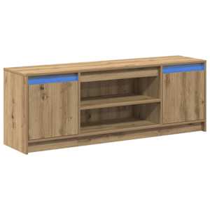 TV jednotky Hnědá 139,5 x 34 x 50 cm Kompozitní dřevo - obrázek 2
