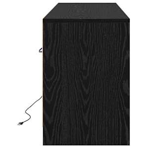 TV jednotky Černá 139,5 x 34 x 50 cm Kompozitní dřevo - obrázek 8