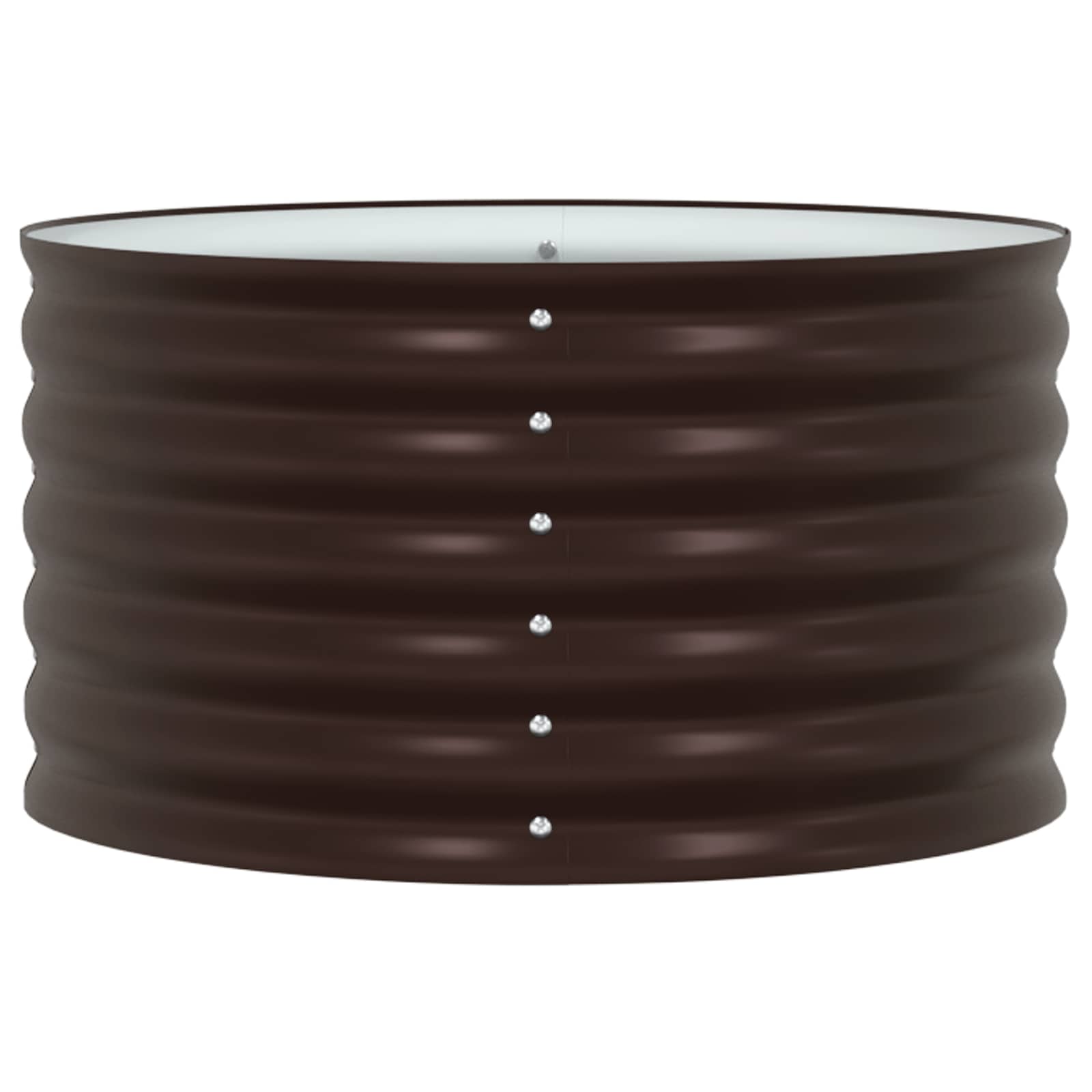 Thumbnail - vidaXL Hochbeet Braun 80 x 80 x 44 cm Stahl