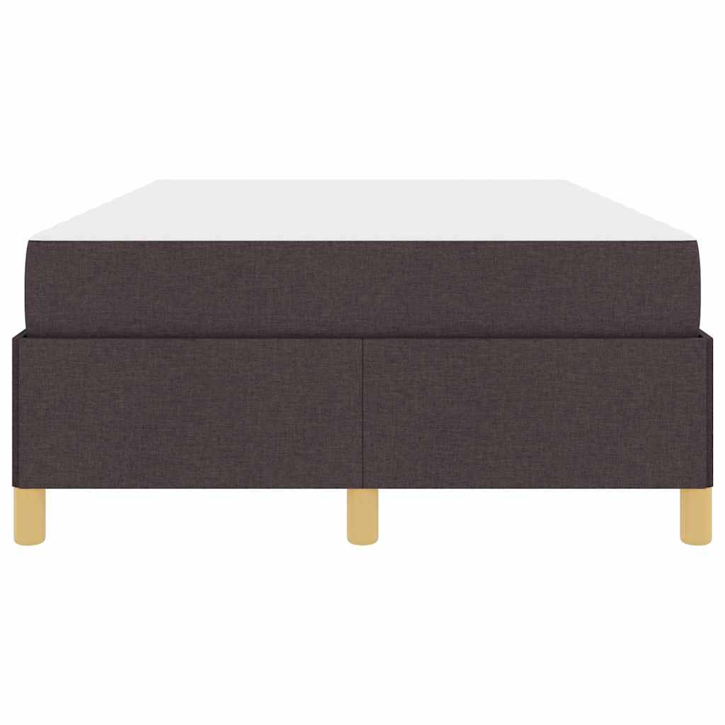 Box spring seng Hvid og mørkebrun 120 x 200 cm Polyester 7 8721288270276 wbg fr en hd 1