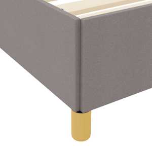 Rám postele s matrací Taupe 140 x 190 cm textil - obrázek 10