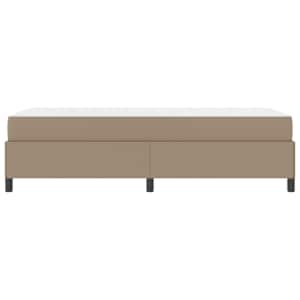 Rám postele s matrací Cappuccino 100 x 200 cm textil - obrázek 8