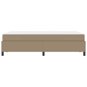 Rám postele s matrací Cappuccino 120 x 190 cm textil - obrázek 6