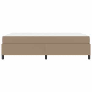 Rám postele s matrací Cappuccino 140 x 190 cm textil - obrázek 8