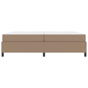 Rám postele s matrací Cappuccino 200 x 200 cm textil - obrázek 5
