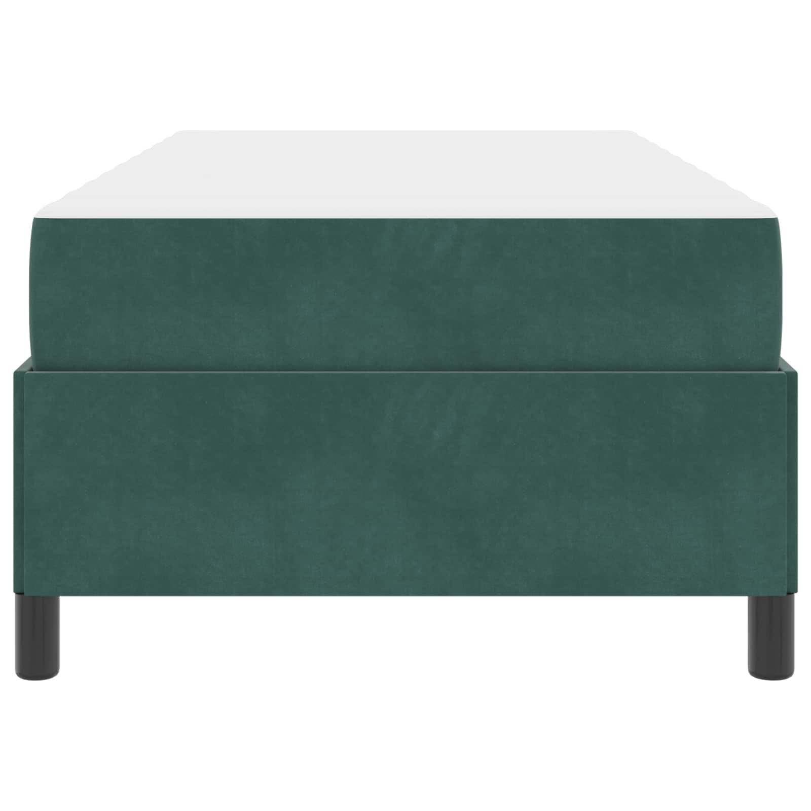 Voodi raam madratsiga Tume rohelise 90 x 200 cm kangas 4 Kõik vajalik sinu aeda ja koju! Voodi raam madratsiga Tume rohelise 90 x 200 cm kangas - Image 4