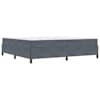 vidaXL Voodi raam Tumehall 200 x 200 cm kangas