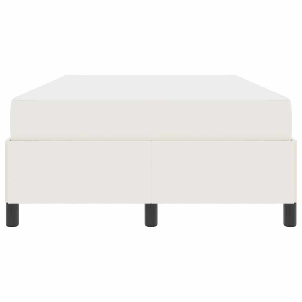 Bed Frame Cream 120 x 200 cm Corduroy fabric - Image 8