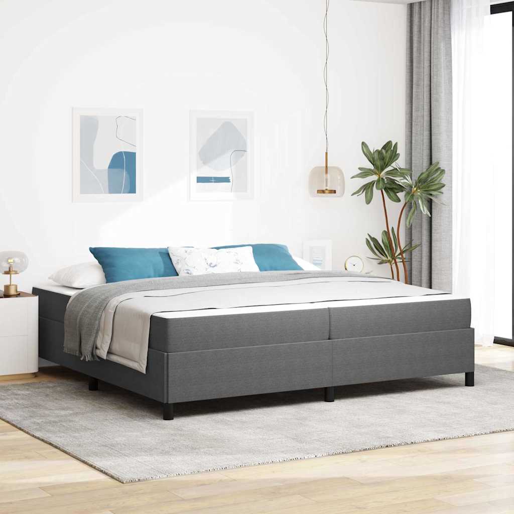 Voodi raam Muu Helehall 100 x 200 cm Kordurori kangas