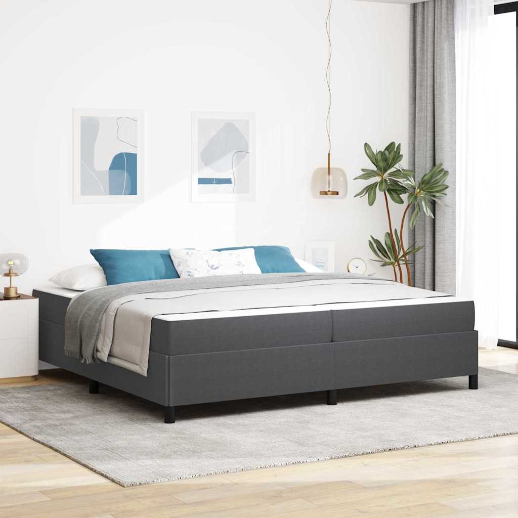 Voodi raam Muu Tumehall 100 x 200 cm Kordurori kangas