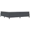 vidaXL Voodi raam madratsiga Tumehall 200 x 200 cm kangas