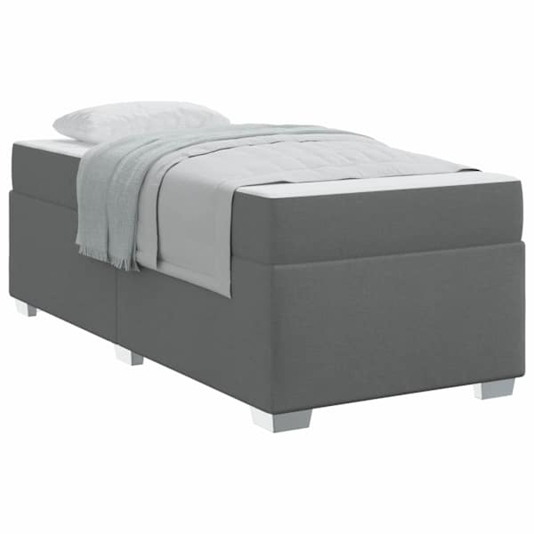 vidaXL Voodi raam madratsiga Tumehall 80 x 200 cm kangas