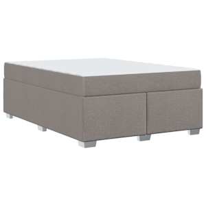 Rám postele s matrací Taupe 160 x 200 cm textil - obrázek 7