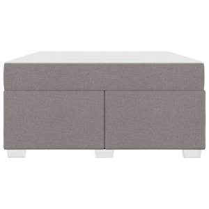 Rám postele s matrací Taupe 160 x 200 cm textil - obrázek 5