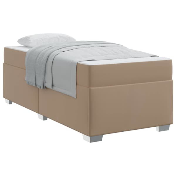 vidaXL Voodi raam Cappuccino 80 x 200 cm kangas