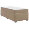 vidaXL Voodi raam Cappuccino 90 x 200 cm PVC