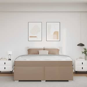 Rám postele s matrací Cappuccino 180 x 200 cm textil - obrázek 3
