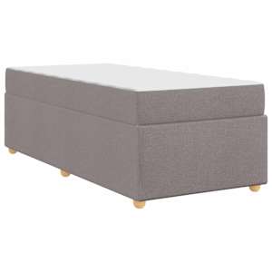 Rám postele s matrací Taupe 90 x 190 cm textil - obrázek 7
