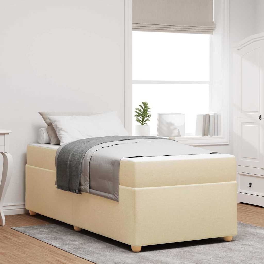 Voodi raam Muu cream 90 x 190 cm kangas