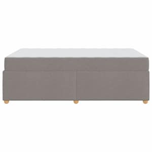 Rám postele s matrací Taupe 120 x 190 cm textil - obrázek 6