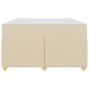 Rám postele s matrací Krémová 120 x 190 cm textil - obrázek 6