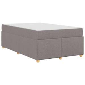 Rám postele s matrací Taupe 120 x 200 cm textil - obrázek 7