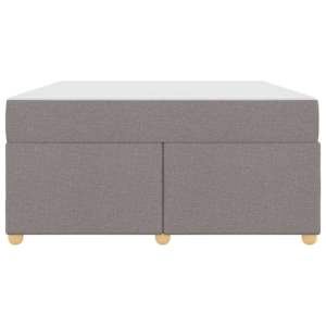 Rám postele s matrací Taupe 140 x 200 cm textil - obrázek 5