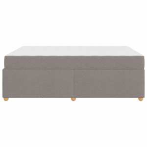 Rám postele s matrací Taupe 160 x 200 cm textil - obrázek 6