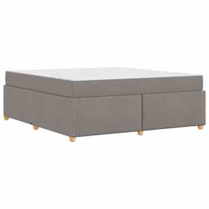 Rám postele s matrací Taupe 180 x 200 cm textil - obrázek 7