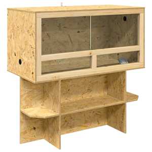Terárium Hnědá 100 x 50 x 100 cm OSB - obrázek 2