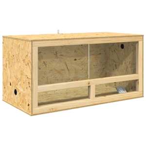 Terárium Hnědá 100 x 50 x 100 cm OSB - obrázek 5
