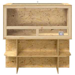 Terárium Hnědá 100 x 50 x 100 cm OSB - obrázek 8