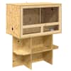 vidaXL Terrarium Pruun 80 x 50 x 100 cm OSB