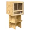 vidaXL Terrarium Pruun 50 x 50 x 100 cm OSB