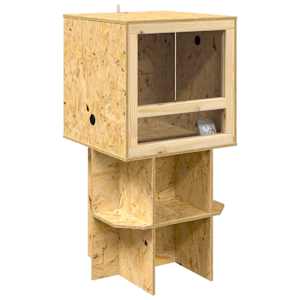 vidaXL Terrarium Pruun 50 x 50 x 100 cm OSB