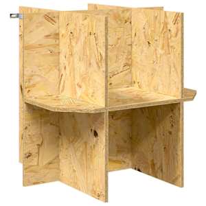 Terárium Hnědá 50 x 50 x 130 cm OSB - obrázek 6