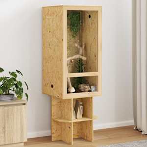 Terárium Hnědá 50 x 50 x 130 cm OSB - obrázek 1