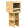 vidaXL Terrarium Pruun 40 x 40 x 90 cm OSB