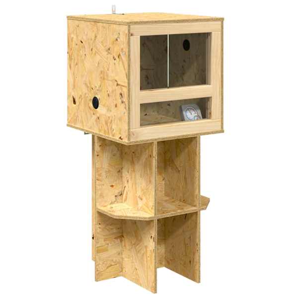 vidaXL Terrarium Pruun 40 x 40 x 90 cm OSB