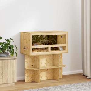 Terarij Rjava 80 x 40 x 90 cm OSB