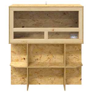 Terárium Hnědá 80 x 40 x 90 cm OSB - obrázek 8