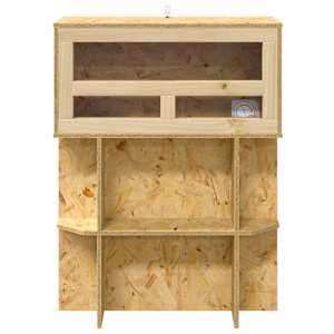 Terárium Hnědá 60 x 30 x 80 cm OSB - obrázek 8