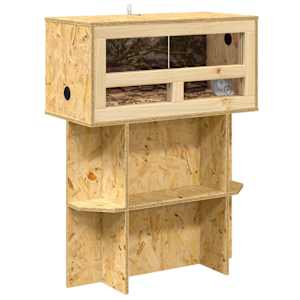 Terárium Hnědá 60 x 30 x 80 cm OSB - obrázek 3