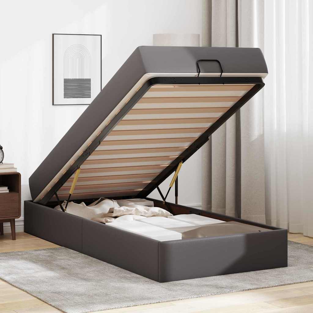 Voodiraam madratsiga madratsiga 2 pcs Hall PVC 3 Kõik vajalik sinu aeda ja koju! Voodiraam madratsiga madratsiga 2 pcs Hall PVC - Image 3