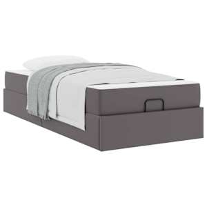 vidaXL Voodiraam madratsiga Muu 2 tk Hall PVC